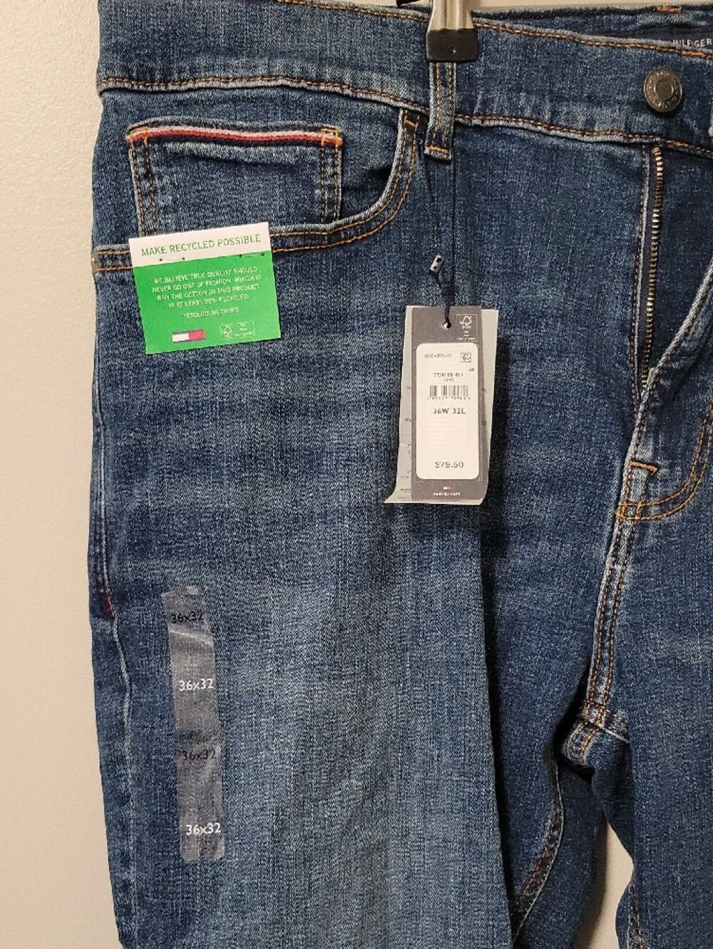 Tommy Hilfiger Slim Straight Blue Jeans